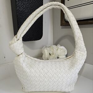 Target A New Day Woven Slouchy Shoulder bag White